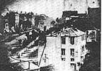 パリ.ブールバール風景 ダゲール 1839 「名作で辿る世界の写真史」 重森弘庵　毎日新聞社