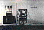「One and Three Chairs」 1965 J.Kosuth